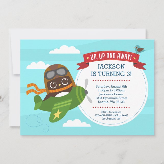 Boy Birthday Invitations (Front)