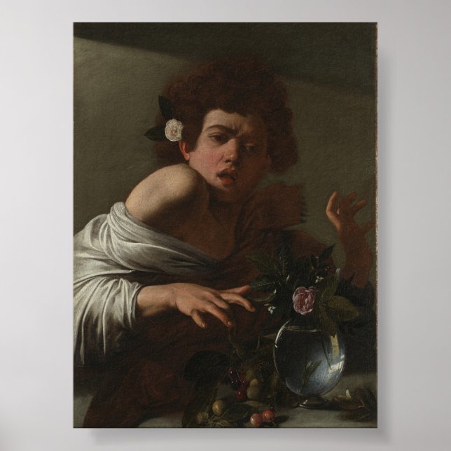 Boy Bitten by a Lizard  Poster (Front)