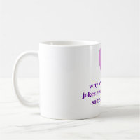 Boy Blonde Joke Shortage Mug