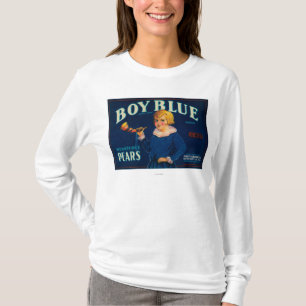 Boy Blue Pear Crate Label T-Shirt