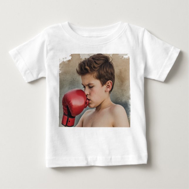 boy boxer baby T-Shirt (Front)