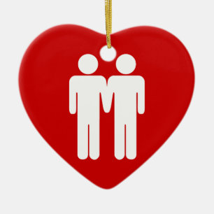 Boy + Boy Ornament