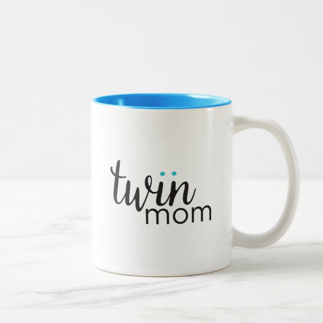 Boy Boy Twin Mum Mug (Right)