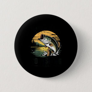 Boy christian fishing jesus said go fishing bible 6 cm round badge