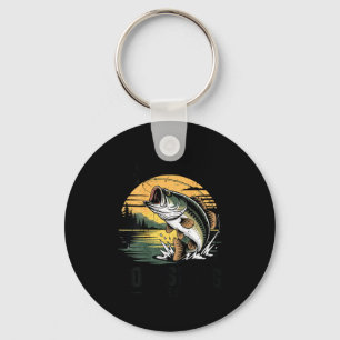 Boy christian fishing jesus said go fishing bible key ring