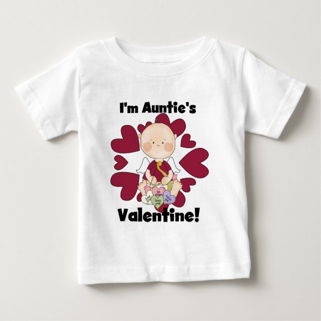 Boy Cupid Auntie's Valentine Tshirts and Gifts (Front)