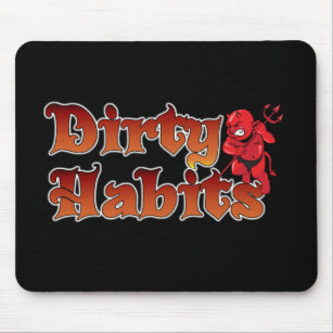 Boy Devil Dirty Habits Mousepad