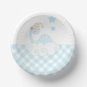 Boy Dinosaur Sleeping   Paper Plate