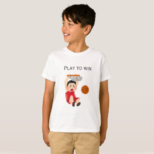Boy dunking a basketball T-Shirt