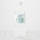 Boy Elephant Baby Shower Water Bottle Labels