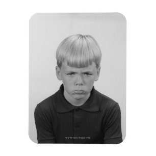 Boy Facial Expressions Magnet