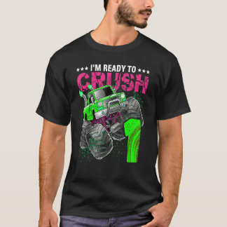 Boy   First Day Of School I'm Ready To Crush 1st B T-Shirt
