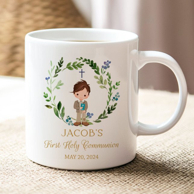 Boy First Holy Communion Favour Ceramic Mug 11 oz (Creator Uploaded)