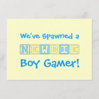 Boy Gamer Baby Shower