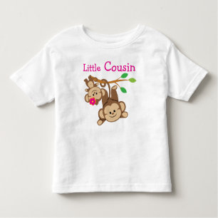 Boy, Girl Monkeys Little Cousin Toddler T-Shirt