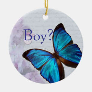 Boy/Girl Spinner Ceramic Ornament
