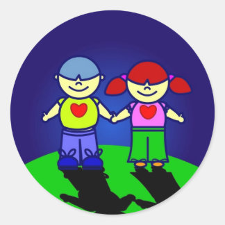 BOY & GIRL Sticker