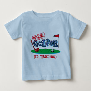 Boy Golfer In Training Baby T-Shirt