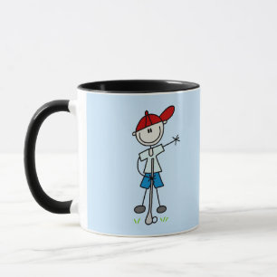 Boy Golfer Tshirts and Gifts Mug