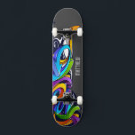Boy graffiti Skateboard with name<br><div class="desc">Boy graffiti Skateboard with name</div>