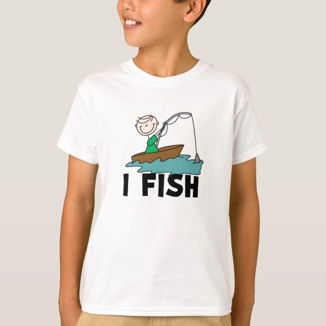 Boy I Fish T-Shirt (Front)