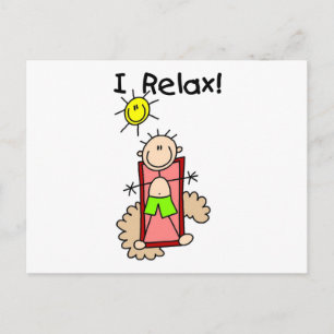 Boy I Relax Tshirts and Gifts Postcard