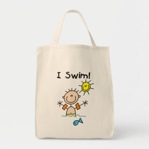 Boy I Swim T-shirts and Gifts Tote Bag