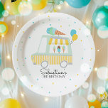 Boy Ice Cream Truck Birthday Party Decorations  Paper Plate<br><div class="desc">Boy Ice Cream Truck Birthday Party Decorations Paper Plates 
All designs are © PIXEL PERFECTION PARTY LTD</div>