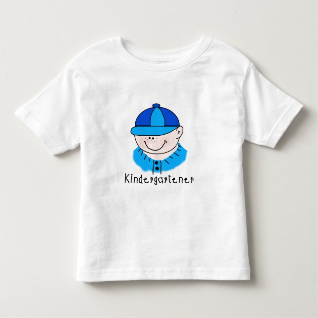 Boy Kindergartener Toddler T-Shirt (Front)