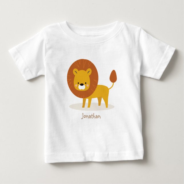 Boy lion baby shirts (Front)