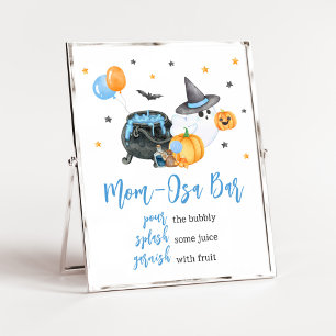 Boy Little Boo Ghost Baby Shower Mum Osa Bar Poster
