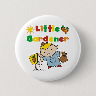 Boy Little Gardener 6 Cm Round Badge