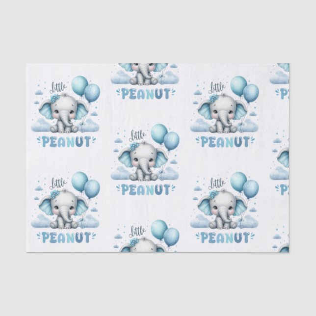 Boy Little Peanut  Tissue Paper (Front)