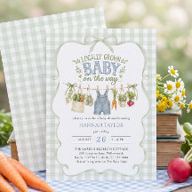 Boy Locally Grown Baby Shower