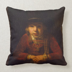 Boy Looking through the Window, c.1647 Cushion