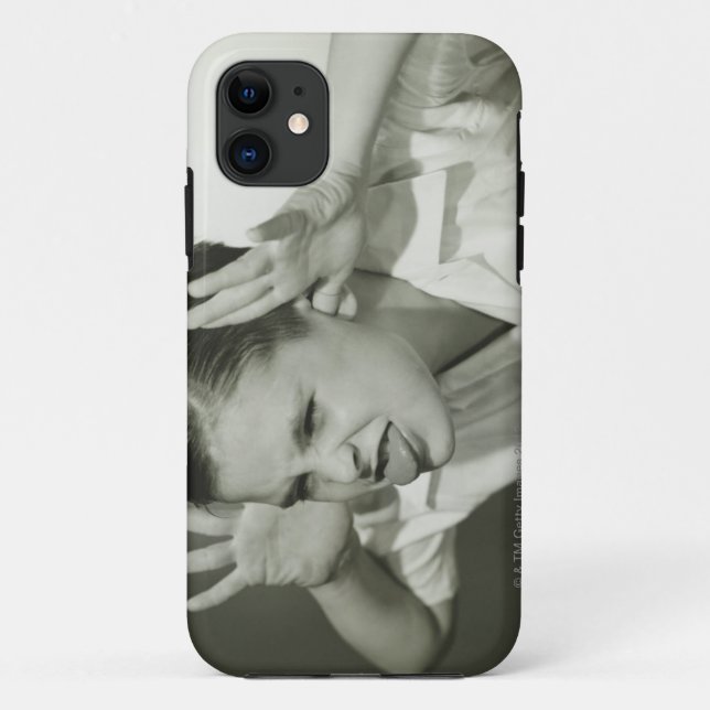 Boy Making Face Case-Mate iPhone Case (Back)