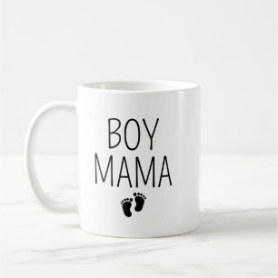 Boy Mama Mug with Kids’ Names, Custom Mum of Boys 