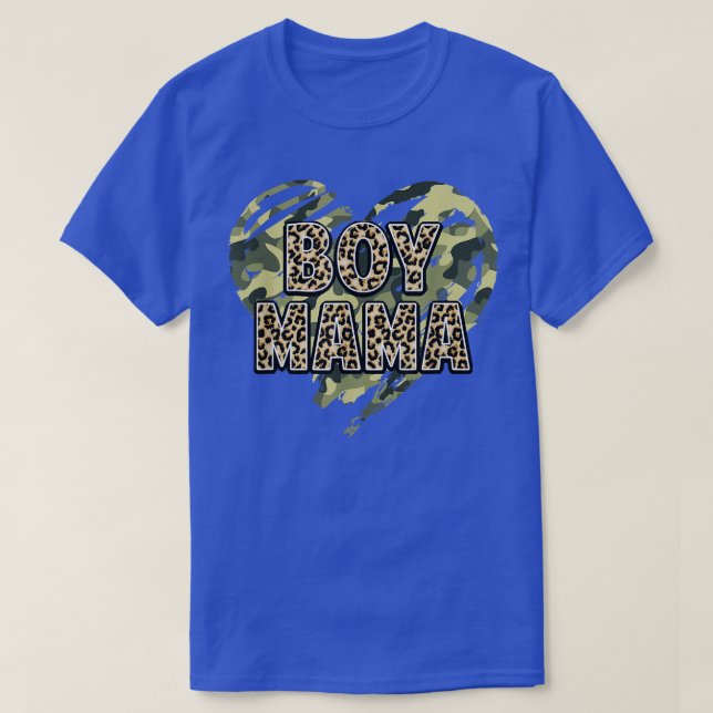 Boy Mamafor Moms of Only Boys  T-Shirt (Design Front)