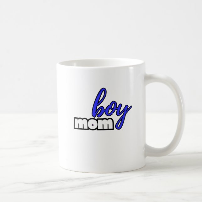 boy mom coffee mug (Right)