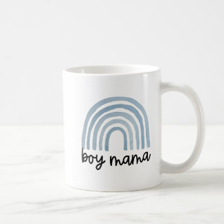 Boy Mum Rainbow Coffee Mug, Boy Mum Mug, Boy Mama Coffee Mug