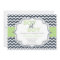 Boy Oh Boy Chic Chevron Baby Shower Invitation