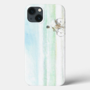 Boy on Bicycle iPhone 13 Case