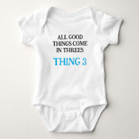 boy one piece for triplets, triplets gift idea,