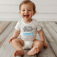 boy one piece for triplets, triplets gift idea, 