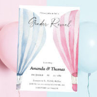 Boy or girl - Hot air balloons - gender reveal