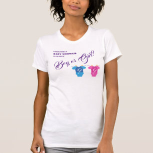 Boy or Girl? Mummy to Be Baby Shower Girls T-Shirt