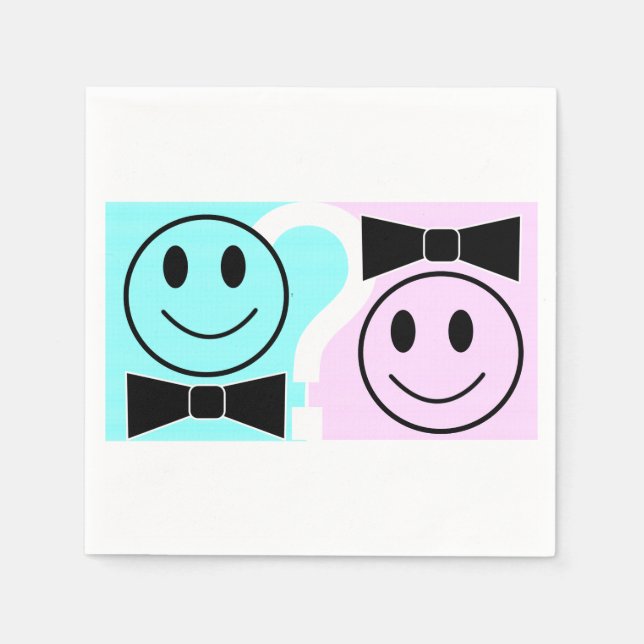 Boy or Girl Party Napkins (Front)
