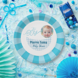 BOY Paper Plate