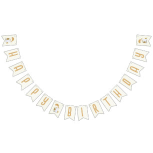 Boy & Pony Birthday Party, Happy Birthday Bunting