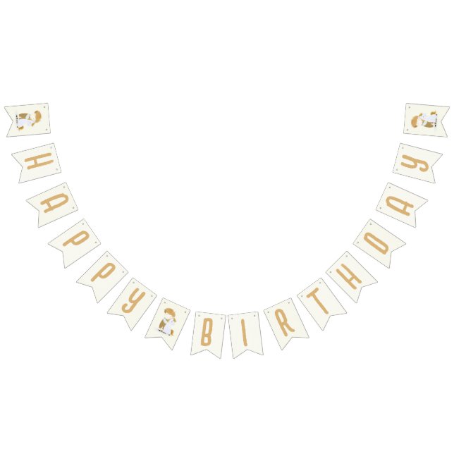 Boy & Pony Birthday Party, Happy Birthday  Bunting (All)